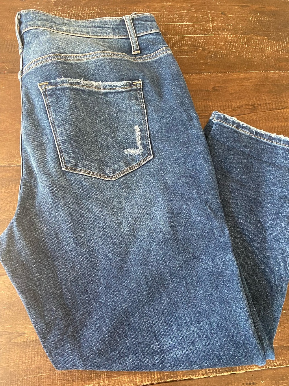 Flying Monkey High Rise Jeans, size 32/14 Y3905 Crop Straight